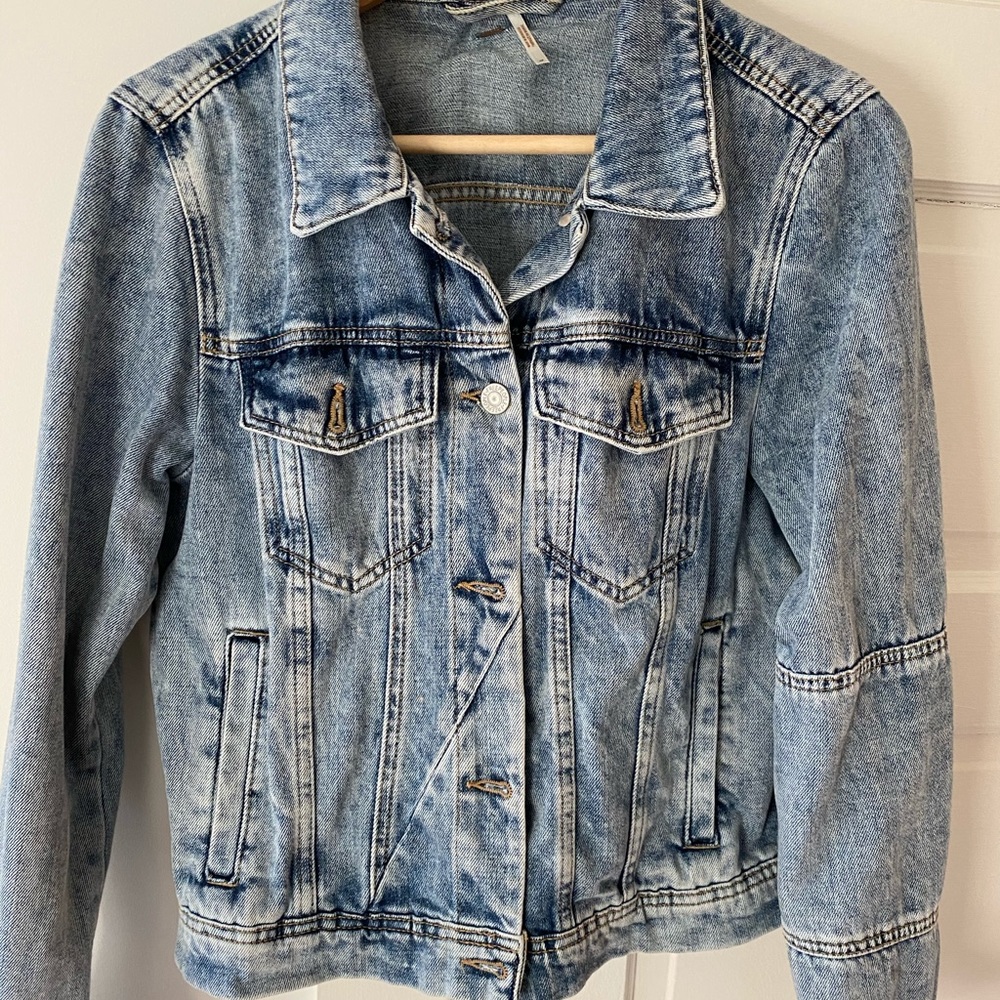 Free People Rumors Denim Jacket